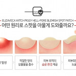 Elizavecca Патчи для проблемной кожи Witch Piggy Hell-Pore Blemish Spot Patch, 44 шт