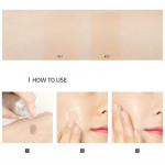 Тональная основа с гиалуроновой кислотой тон 19 Petal beige Lizda Zero Fit Cover Capsule Foundation